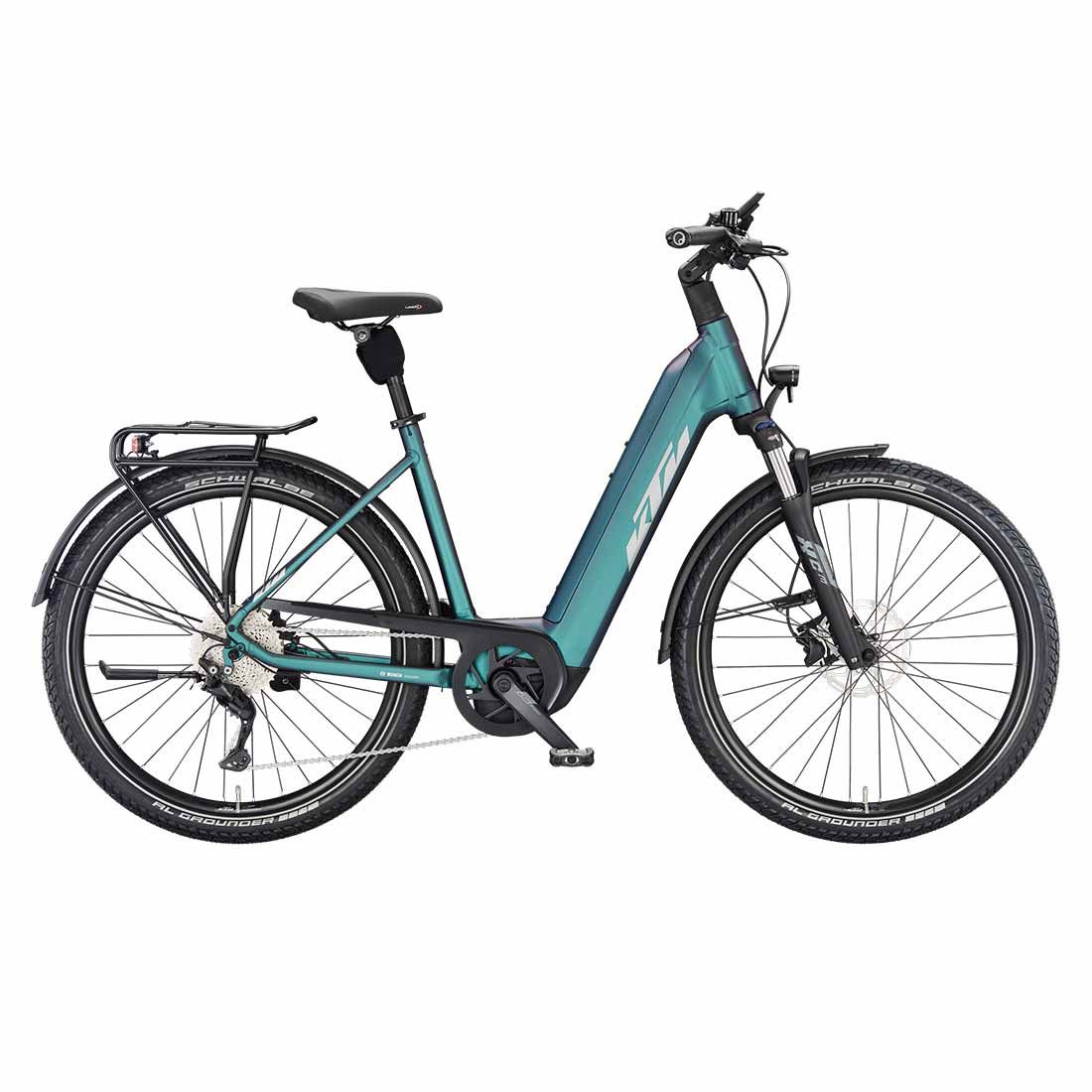 KTM MACINA GRAN 720 023380503 green purple flip matt (silver+black)