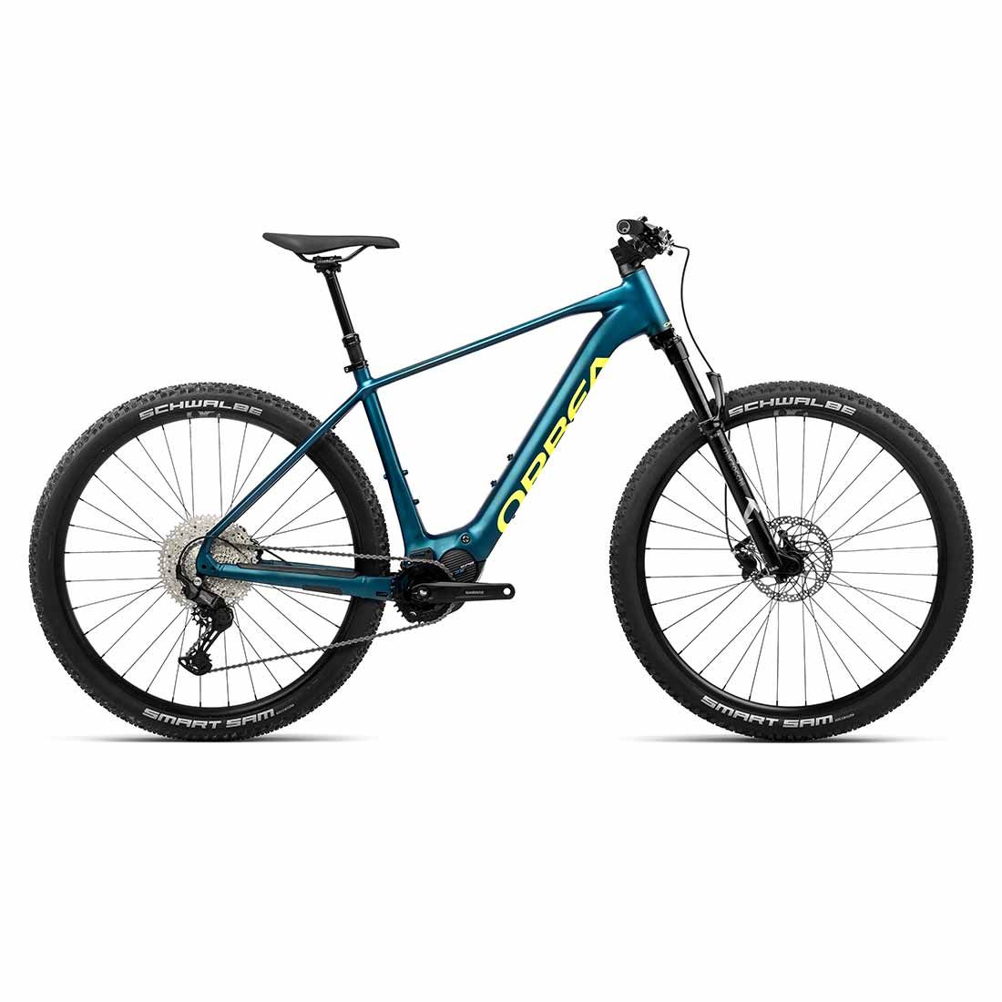 Orbea URRUN 30 R32821VH 21 Zoll Borealis Blue (Matt)- Luminous Yellow (Gloss)