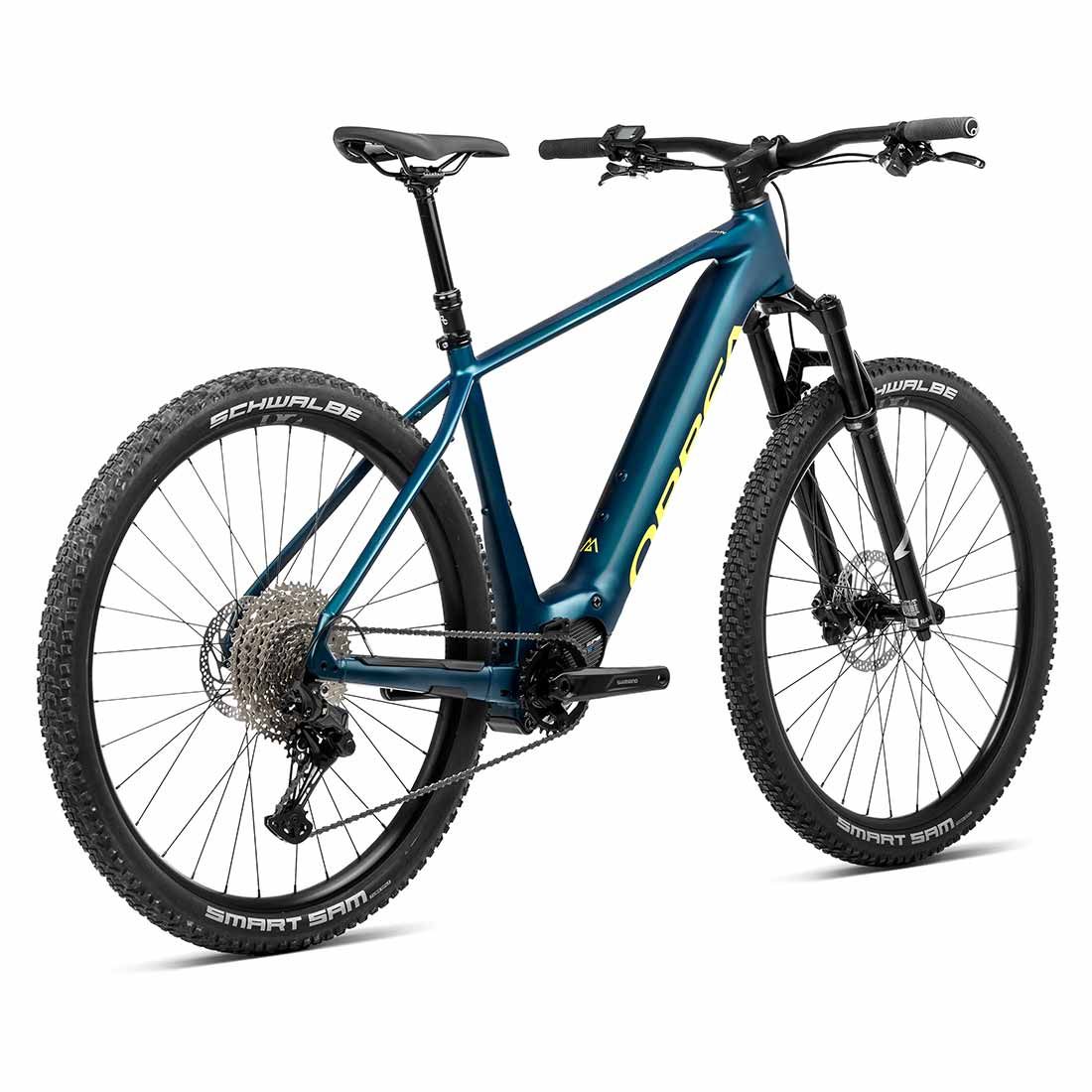 Orbea URRUN 30 R32821VH 21 Zoll Borealis Blue (Matt)- Luminous Yellow (Gloss)