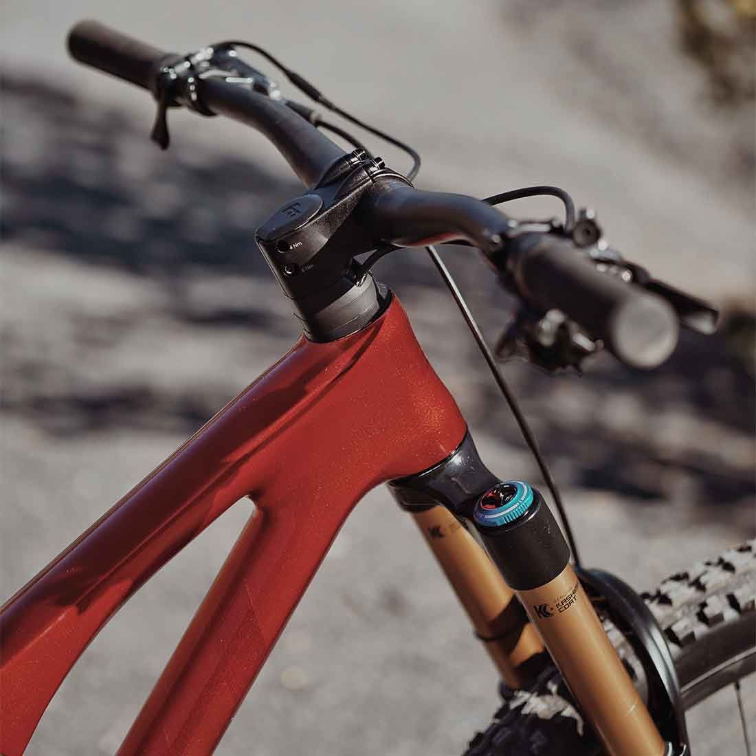BHBikes LYNX TRAIL CARBON 9.5 DA952ORRLA LA ORANGE-RED-RED