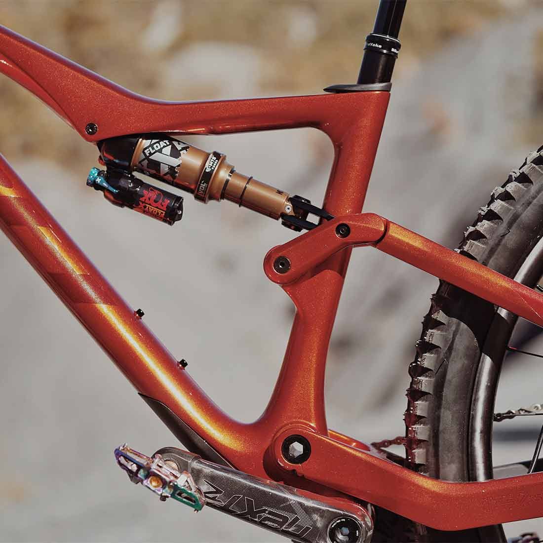 BHBikes LYNX TRAIL CARBON 9.5 DA952ORRLA LA ORANGE-RED-RED