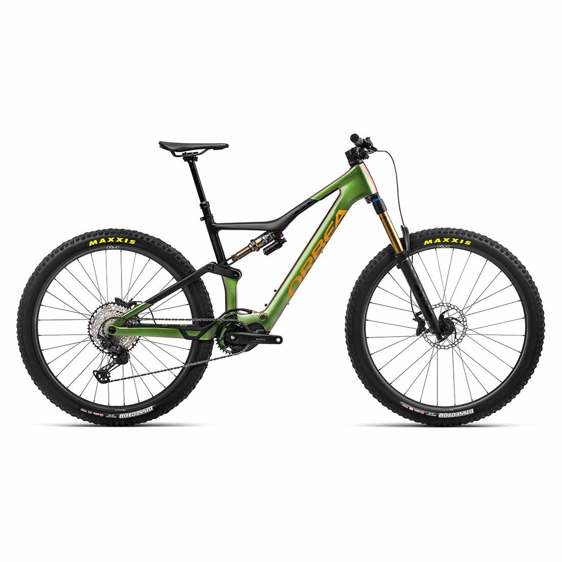 Orbea RISE M10 N37507V1 L Chameleon Goblin Green (Gloss)-Black (Matt)