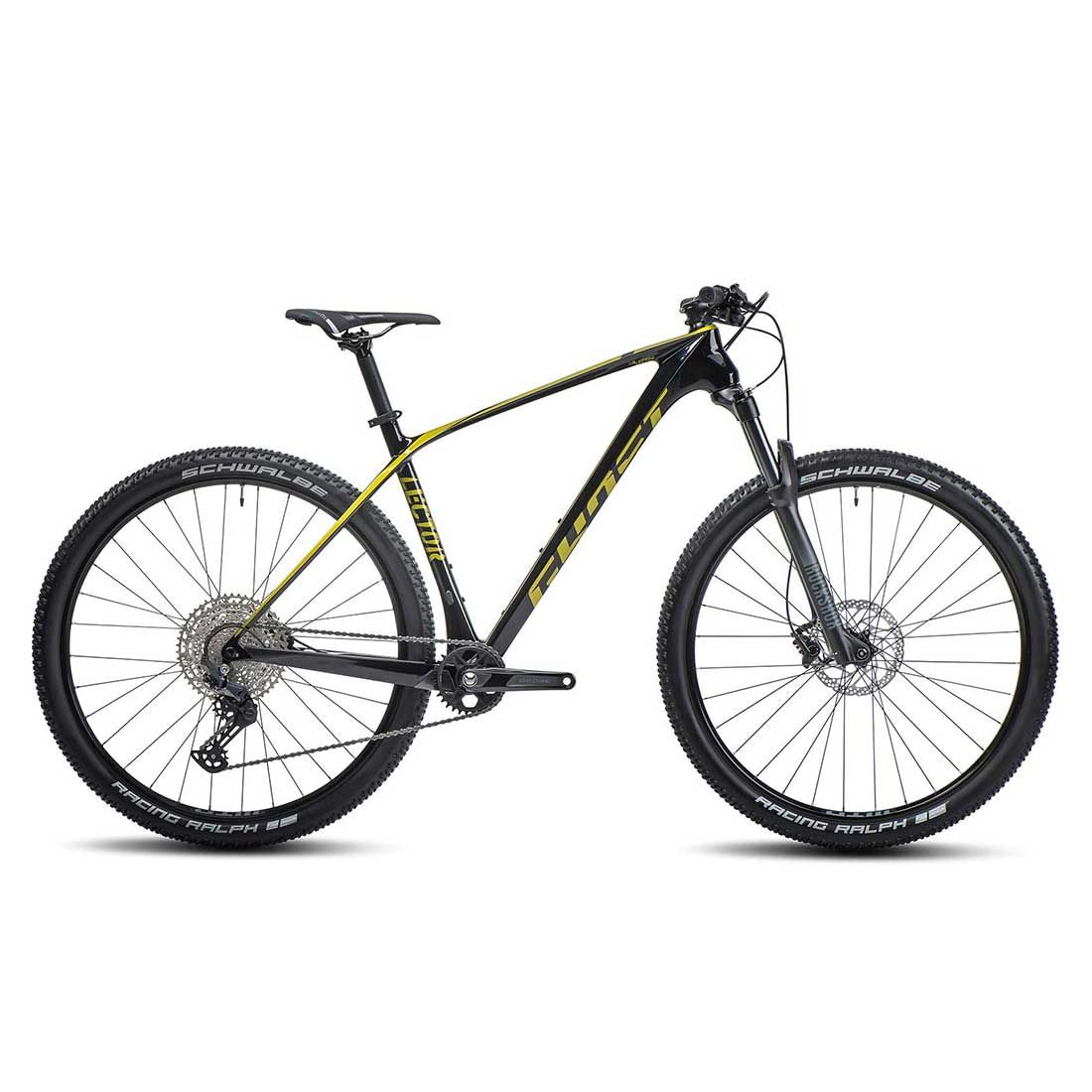 GHOST-Bikes Lector LC 93LE1041 black/kiwi - glossy