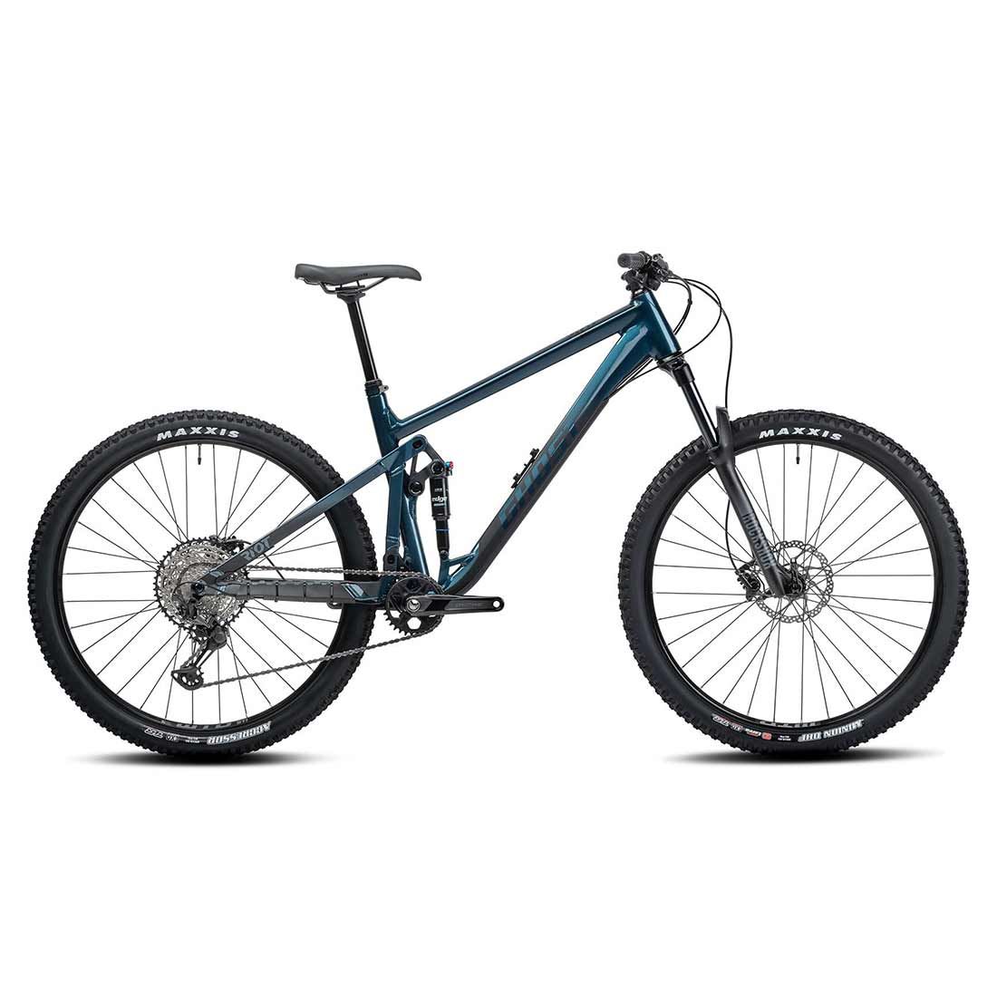 Blue and black bike deals
