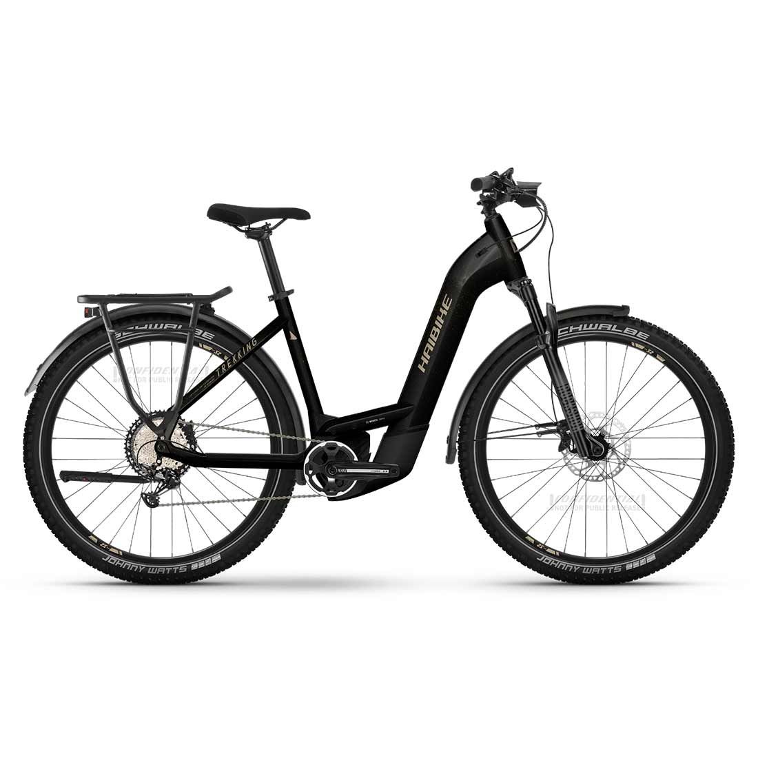 Haibike Trekking 11 45146254 GLOSS_BLK_METAL TAN
