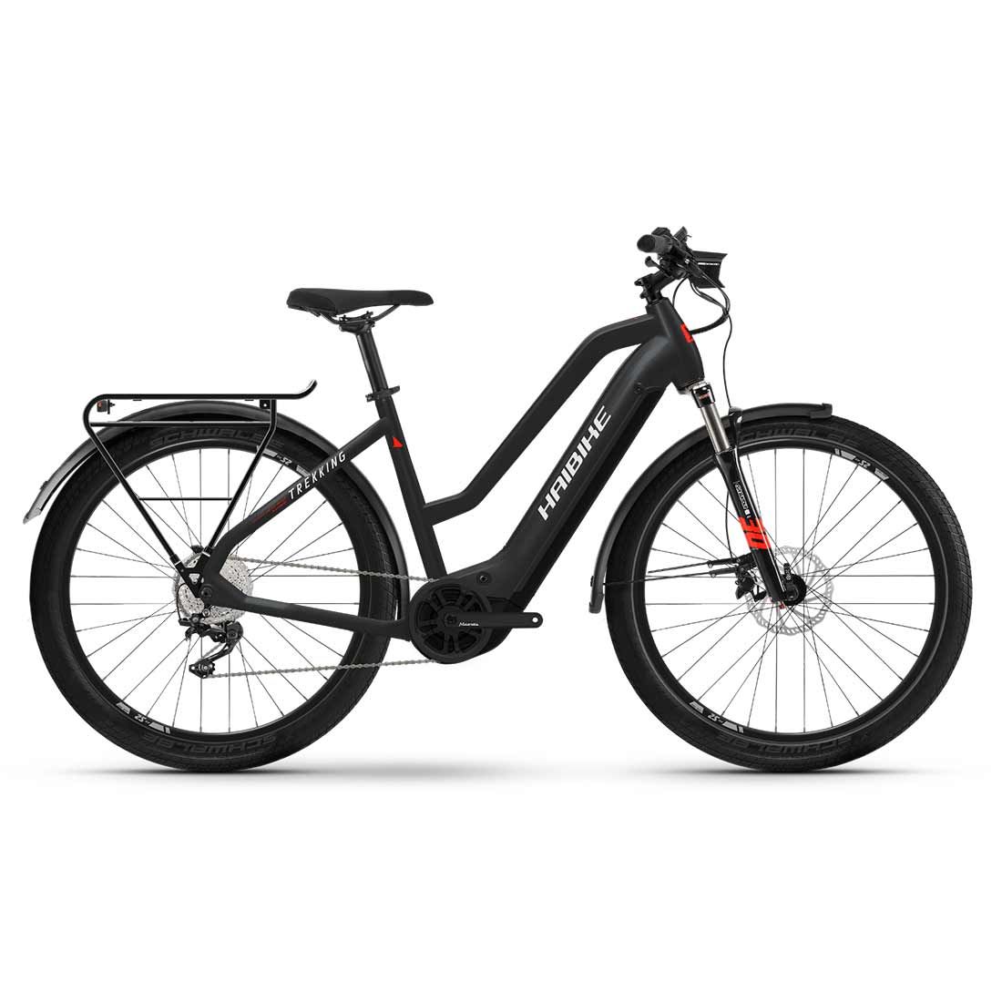 Haibike Trekking 6 45105248 MATTE_BLK_RED_REFLEX