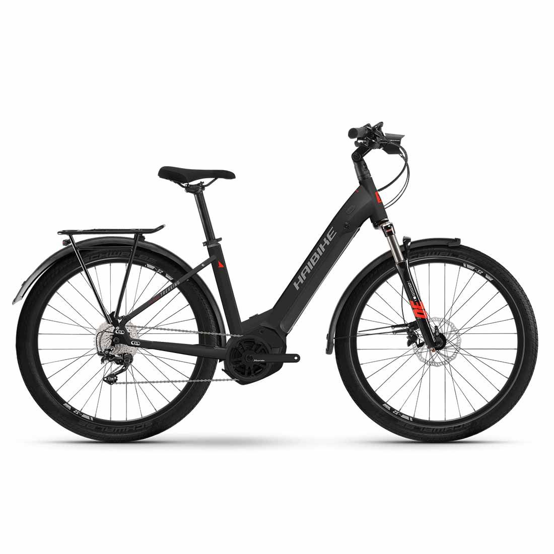Haibike Trekking 6 45107254 MATTE_BLK_RED_REFLEX