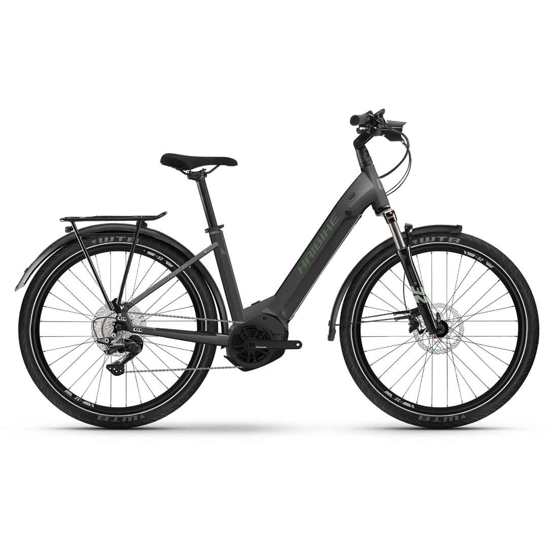 Haibike Trekking 7 45112246 GLOSS_ANTHR_METAL OLIVE