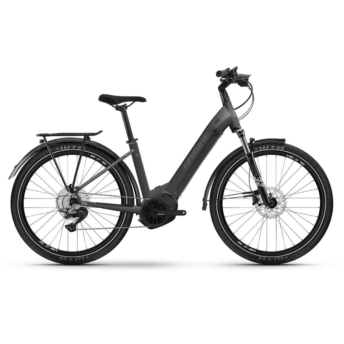 Haibike Trekking 7 45112250 GLOSS_ANTHR_METAL OLIVE
