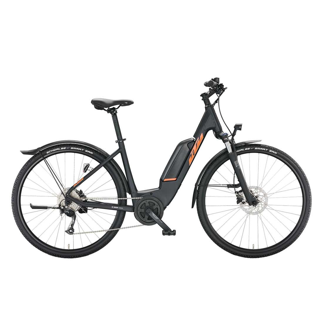 KTM MACINA CROSS P510 STREET  022359506 black matt (orange)