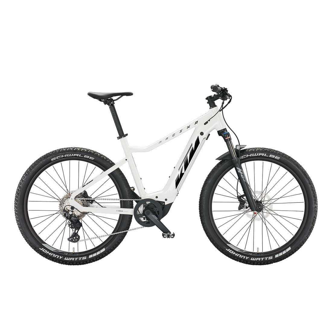KTM MACINA RACE 571    022335103 27,5" metallic white (black+orange)
