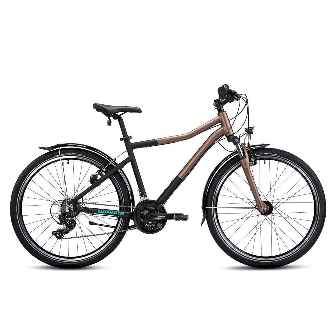 Winora Rage 26 40020245 Black/Bronce matte