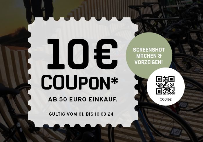 Eröffnung, Radlherz, Coupon, 10€, sparen, Rabatt