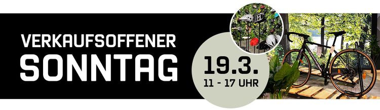 Verlaufsoffener Sonntag, 19.03., Radlherz, Linden, Shopping